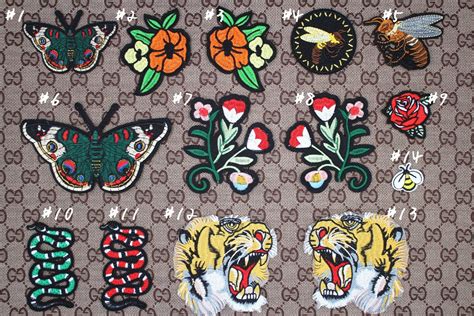 Gucci Iron on Patches 